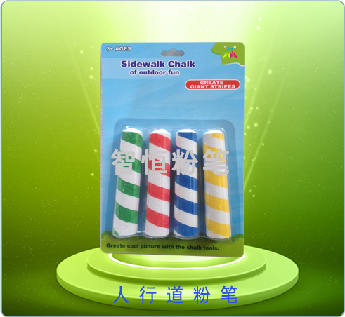 [Sidewalk chalk white chalk] color printing chalk